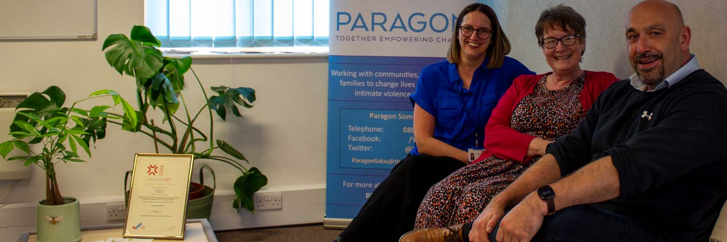 Chantelle Potter, SIDAS Operational Manager, Tonia Redvers, Director of PARAGON, James Dore, SIDAS Strategic Manager